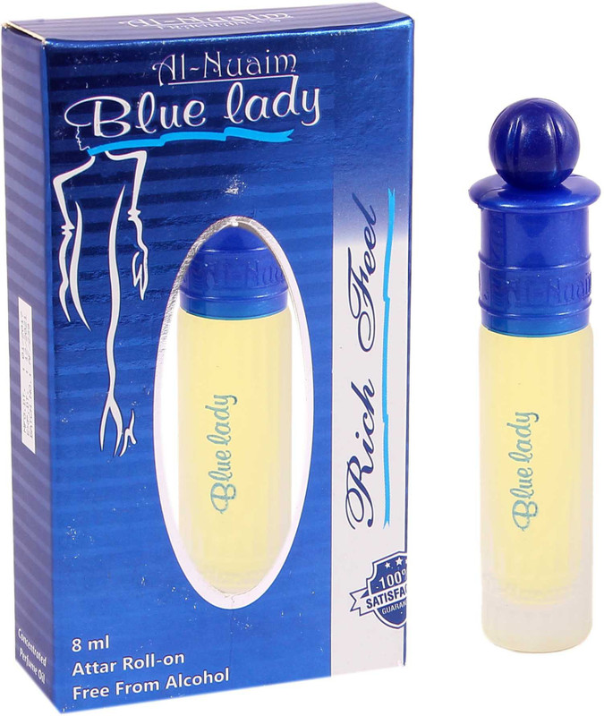 Al Nuaim Blue Lady Rich Feel Floral Long Lasting Floral Attar(Floral)