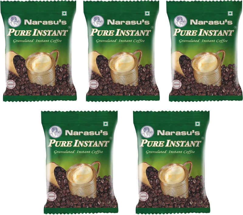 Narasus Pure Instant Coffee (50 gms x Pack of 5) Instant Coffee(5 x 50 g)