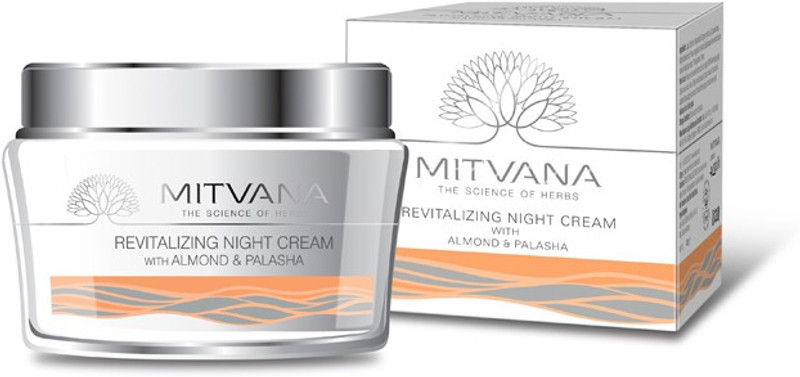 mitvana Revitalising Night Cream 50g with Almond & Palash(50 g)