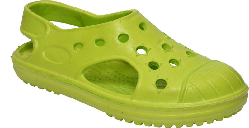 11e Boys & Girls Sling Back Clogs(Green)
