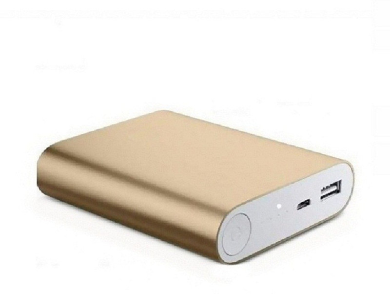 pomifi 10400 Power Bank (10400 mah, portable battery charger)(gold, Lithium-ion)