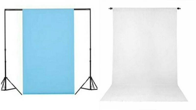 ss 2PCS COMBO 8 x12 FT SKYBLUE, WHITE LEKERA BACKDROP PHOTO LIGHT STUDIO PHOTOGRAPHY Reflector