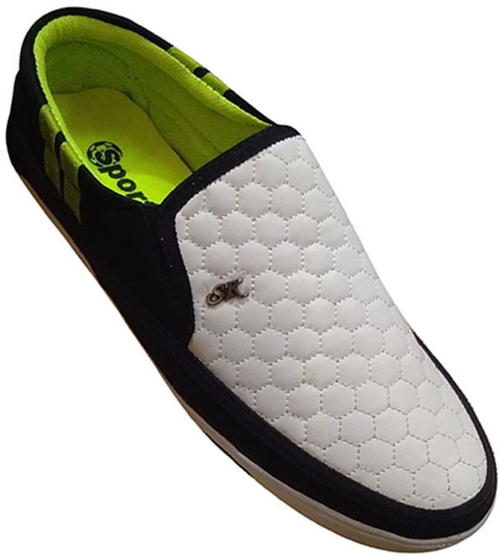 jkt Loafers For Men ( white ) Casuals For Men(White, Black)