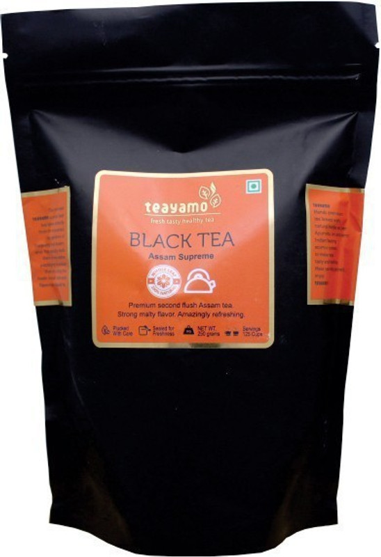 teayamo Assam Supreme CTC Tea Black Tea Pouch(250 g)