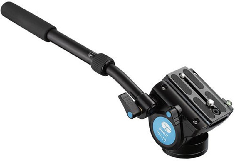 sirui VH-10 Fluid Video Head Tripod Ball Head(Black, Supports Up to 6)