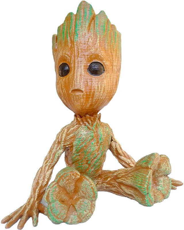 unique shape Baby Groot Toy Guardians of the Galaxy 2 Gift showpiece(Multicolor)