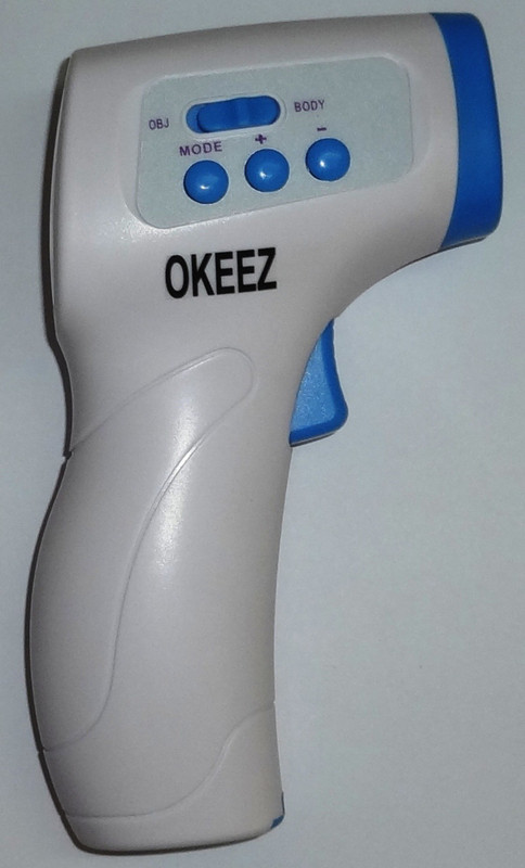 okeez IR-11 Non Contact Infrared Thermometer Thermometer(white Blue)