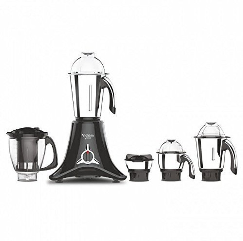 Vidiem MG 518 A VStar Premium 750 W Juicer Mixer Grinder(Black, 5 Jars) Vidiem MG 518 A VStar Premium 750 W Juicer Mixer Grinder(Black, 5 Jars)