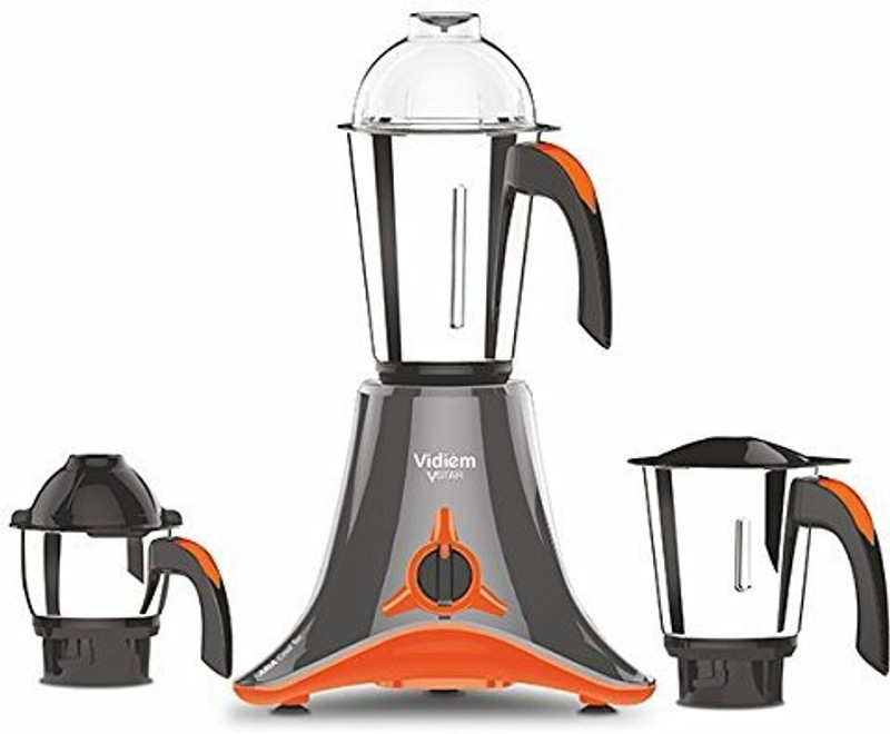 Vidiem VStar Evo MG 521 A VSTAR Evo 750w 750 W Mixer Grinder(Orange, 3 Jars) Vidiem VStar Evo MG 521 A VSTAR Evo 750w 750 W Mixer Grinder(Orange, 3 Jars)