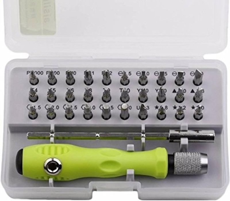 spincart screwdriver set Impact Screwdriver Set(Pack of 32)