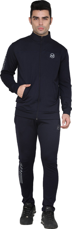 mesa Solid Men Track Suit