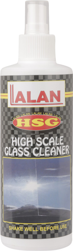 lalan HSG - HIGH SCALE GLASS CLEANER (250 ML) Liquid Vehicle Glass Cleaner(250 ml)
