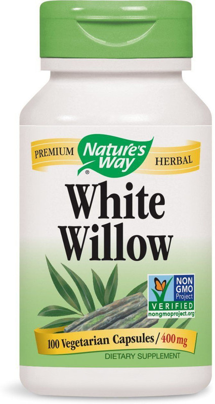 Nature's Way Willow 400 mg 100 Vegetarian Capsules(100 No)