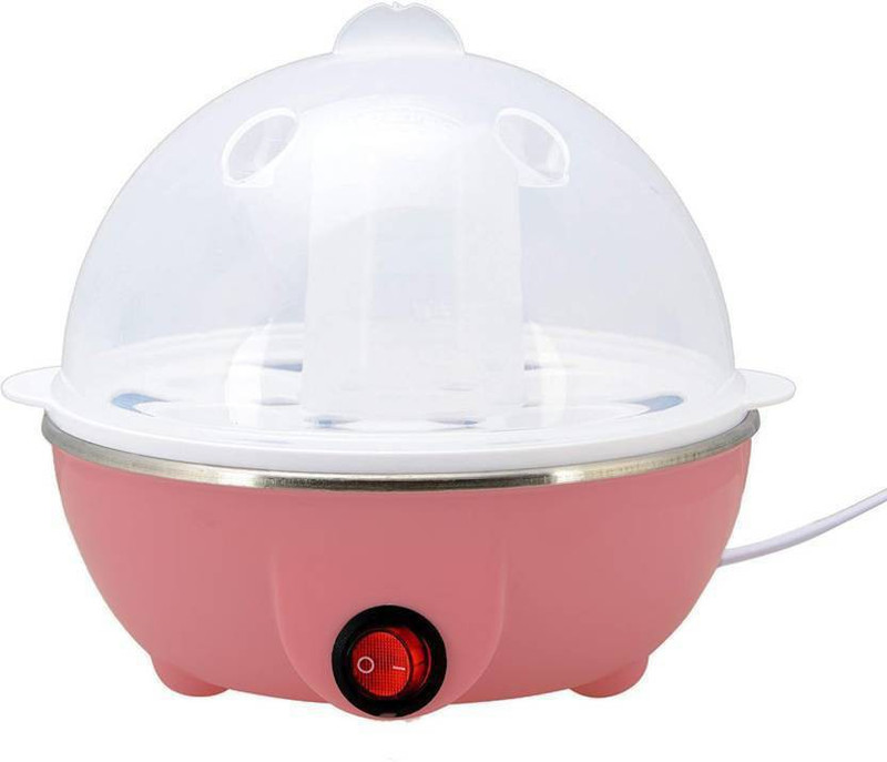 SCOTrade Electric Egg Boiler Poacher pink Egg Cooker(Pink, 7 Eggs)