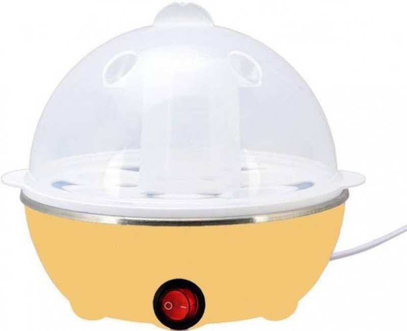 SCOTrade Electric Egg Boiler Poacher Yellow1 Egg Cooker(Yellow, 7 Eggs)
