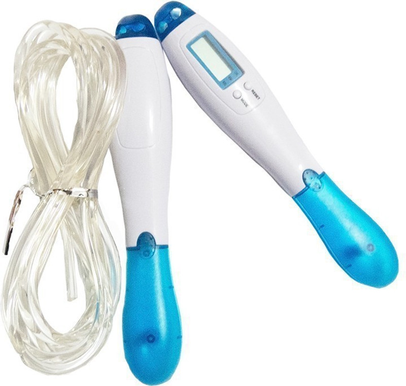 faiydashop Digital LCD display Skipping Rope, Easy Counting, Adjustable Digital Cordless Skipping Rope(Multicolor, Length: 259 cm)