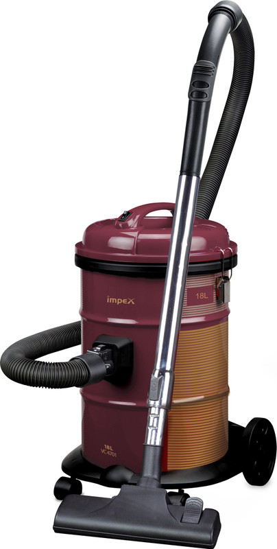 Impex Vacuum cleaner (VC 4701) Dry Vacuum Cleaner(MEROON)