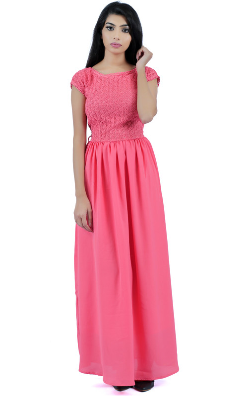 konink Women Maxi Pink Dress