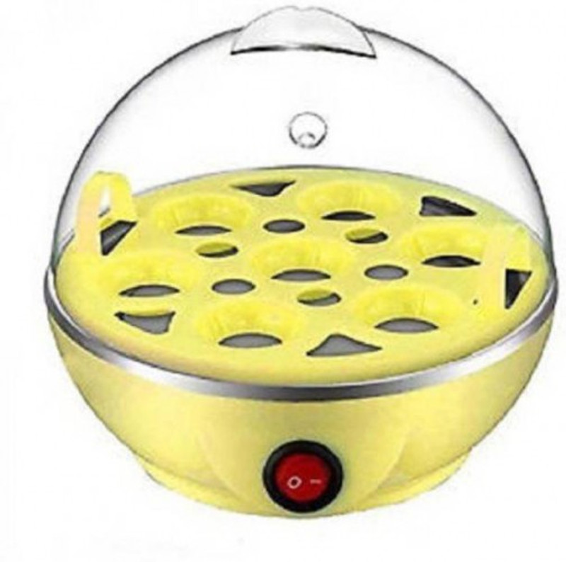 SCOTrade Electric Egg Boiler Poacher Yellow27 Egg Cooker(Yellow, 7 Eggs)