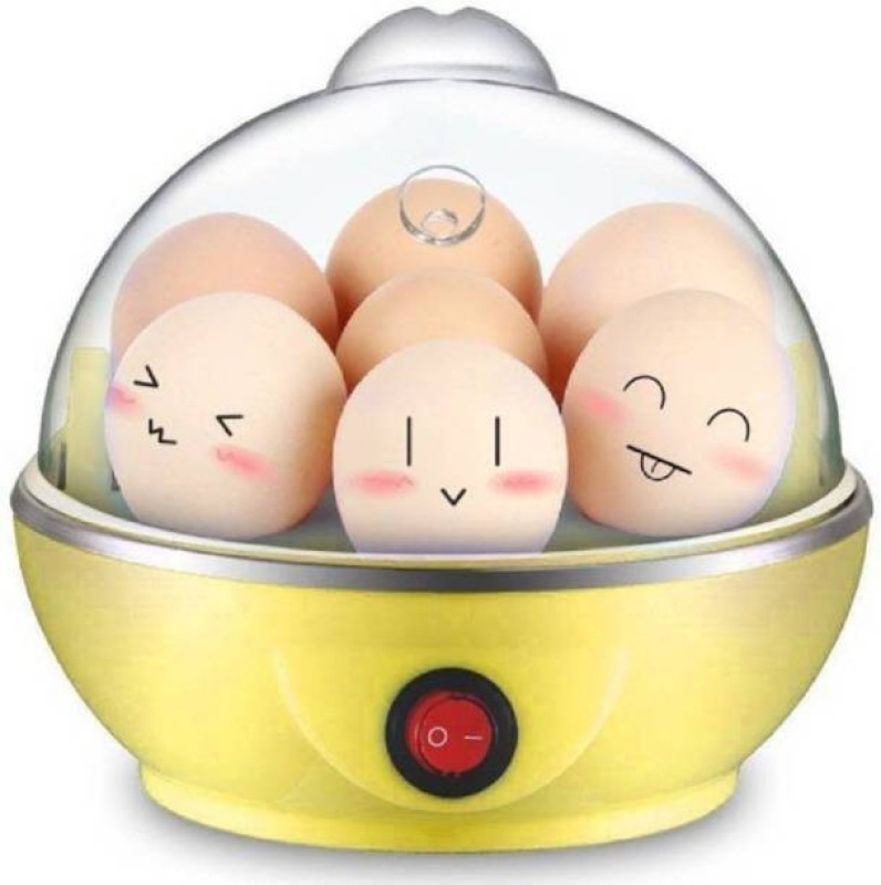 SCOTrade Electric Egg Boiler Poacher Yellow30 Egg Cooker(Yellow, 7 Eggs)