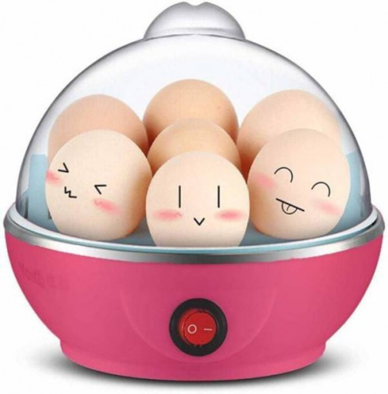 SCOTrade Electric Egg Boiler Poacher Purple24 Egg Cooker(Purple, 7 Eggs)