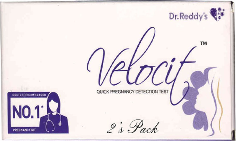 velocit Quick Pregnancy Detection Test Kit (Pack of 2) Pregnancy Test Kit(1 Tests)