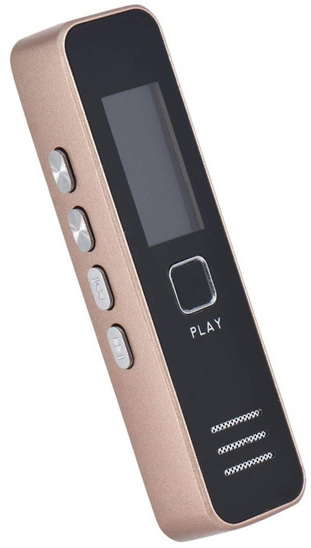 Lizzie Digital Voice Recorder Audio Dictaphone MP3 Player USB Flash Disk for Meeting NA Voice Recorder(1.2 Display)