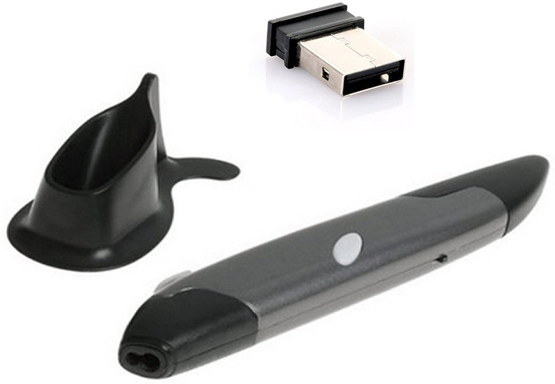 Taslar Wireless Optical Pen Mouse, Mice 2.4GHz with USB Receiver for Web Scrolling PC Computer Laptop Notebook Mac book Touch Pen Mouse,(Black)(Grey) Taslar Wireless Optical Pen Mouse, Mice 2.4GHz with USB Receiver for Web Scrolling PC Computer Laptop Notebook Mac book Touch Pen Mouse,(Black)(Grey)