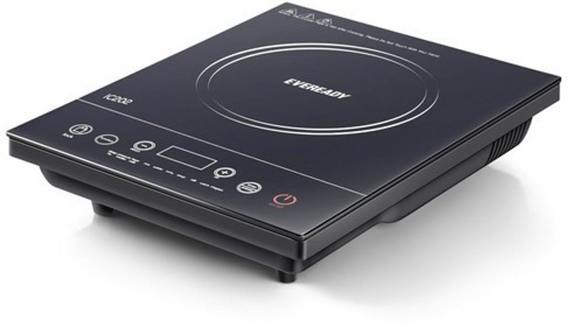 Eveready IC202 Induction Cooktop(Black, Touch Panel)
