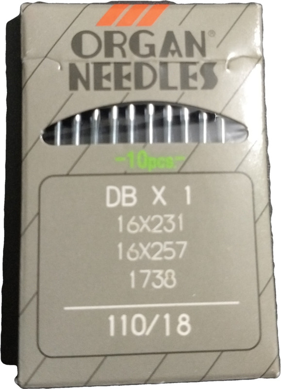 organ Jeans and Gents cloth Machine Sewing Needle(Universal Needle 18 Pack of 10)