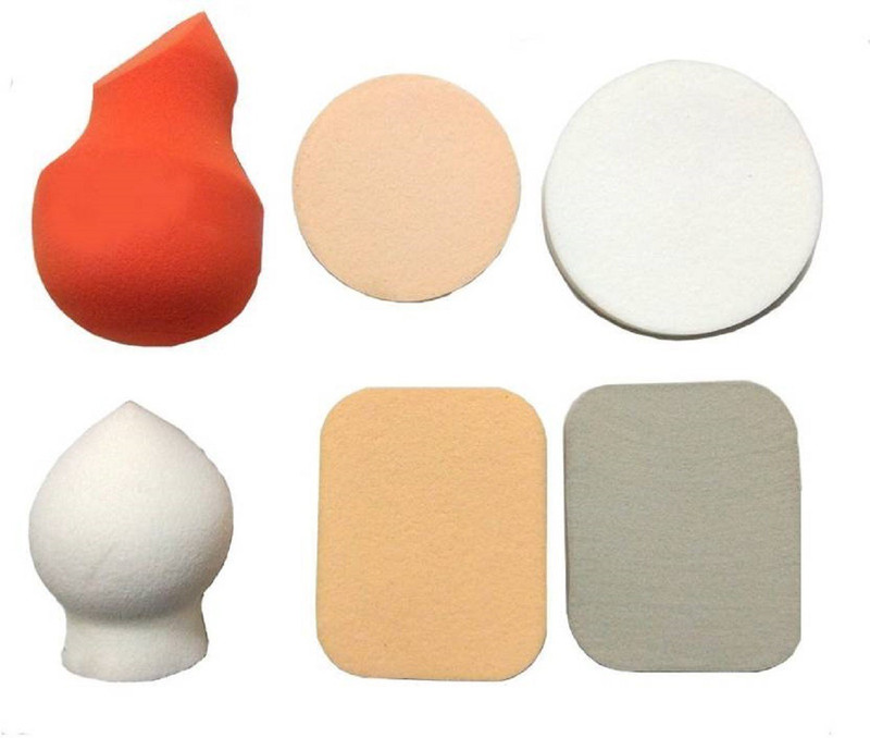 nerr Makeup Blending Powder Puff Sponge, Multi Color
