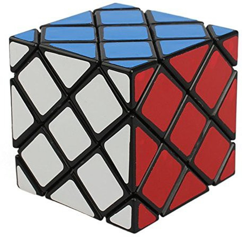 willking Master Square Puzzle Magic Cube Twisty Toy Gift Irregular Brain Tester Black(1 Pieces)