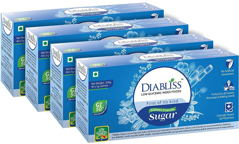 DiaBliss DIAB5004 Sugar(200 g, Pack of 5) DiaBliss DIAB5004 Sugar(200 g, Pack of 5)