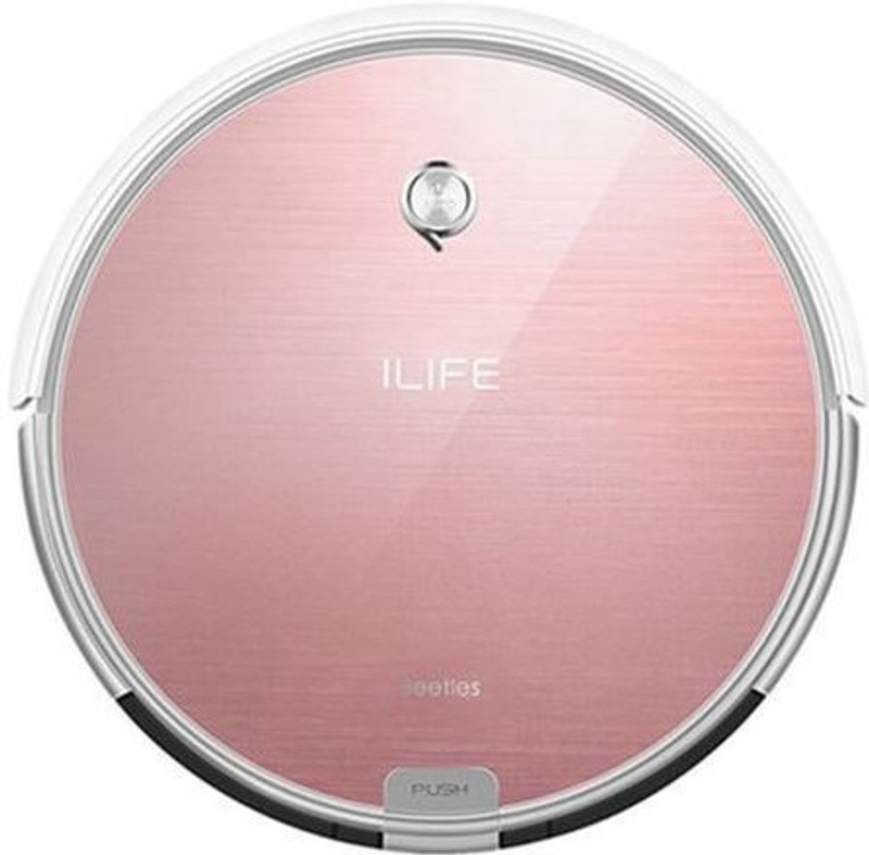 ilife X620 Vacuum Cleaning/Automatic Sweeping Clean/Floor Cleaner/mop dust Cleaner Robot with GPS Robotic Floor Cleaner(Rose)