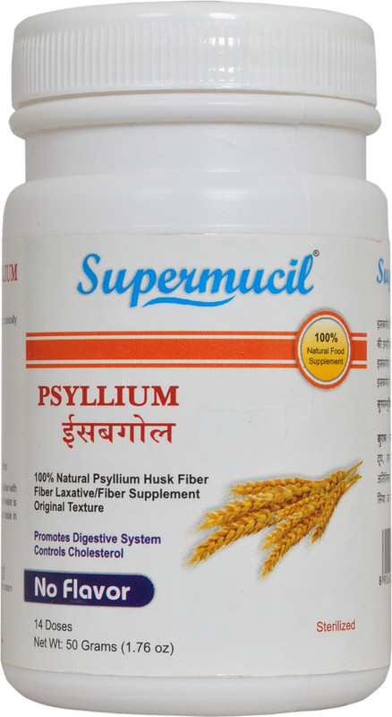 supermucil Psyllium Husk (Isabgol): 200 Gms (Combo Pack) (4X50 Gms)(200 g)