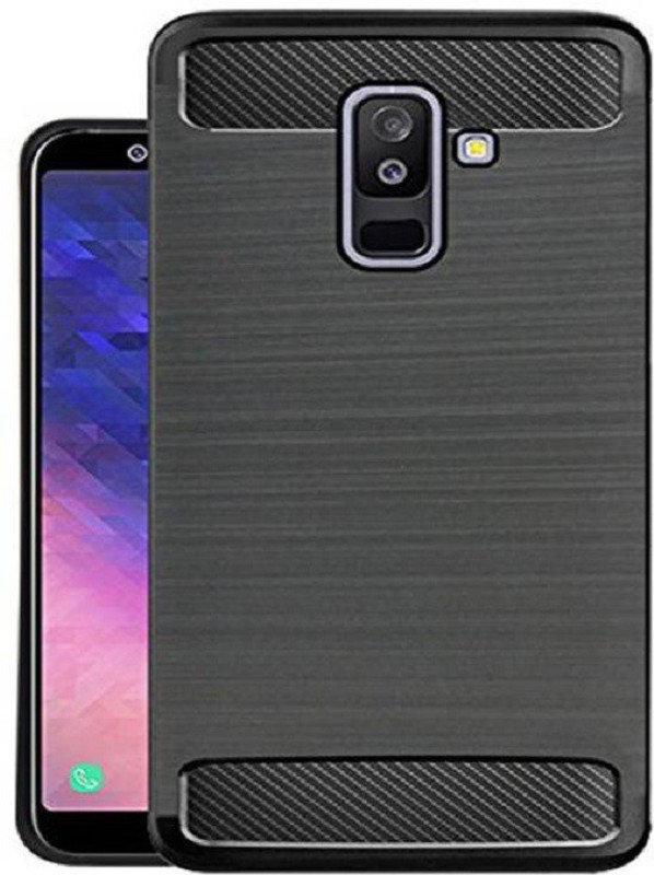 penjarla Back Replacement Cover for Samsung Galaxy A6 Plus(Black)