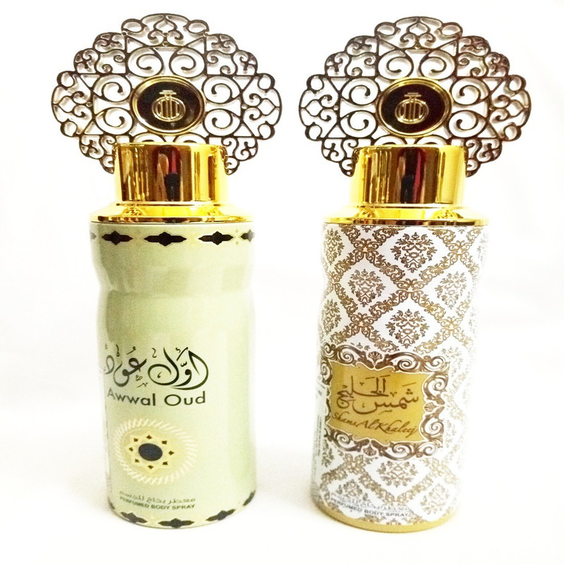 ARABIYAT AWWAL OUD AND SHAMS AL KHALEEJ Perfume Body Spray  -  For Men & Women(400 ml, Pack of 2)