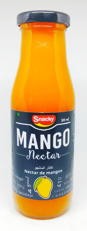 snacky Mango Nectar 300ml, Mango Juice, Fruit Juice, Juice, Fruit(300 ml)