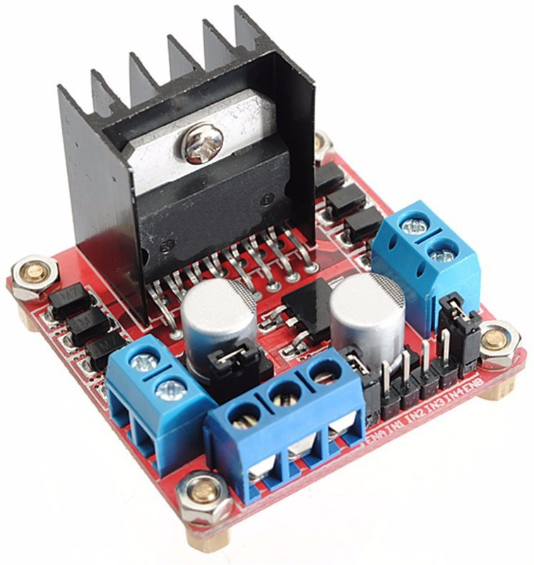 PrimeRobotics L298N 5V-35V Dual H Bridge Stepper Motor Driver Board 2A Educational Electronic Hobby Kit