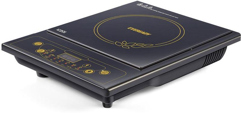 Eveready 7U201PK2000-IC201 Induction Cooktop(Black, Push Button)