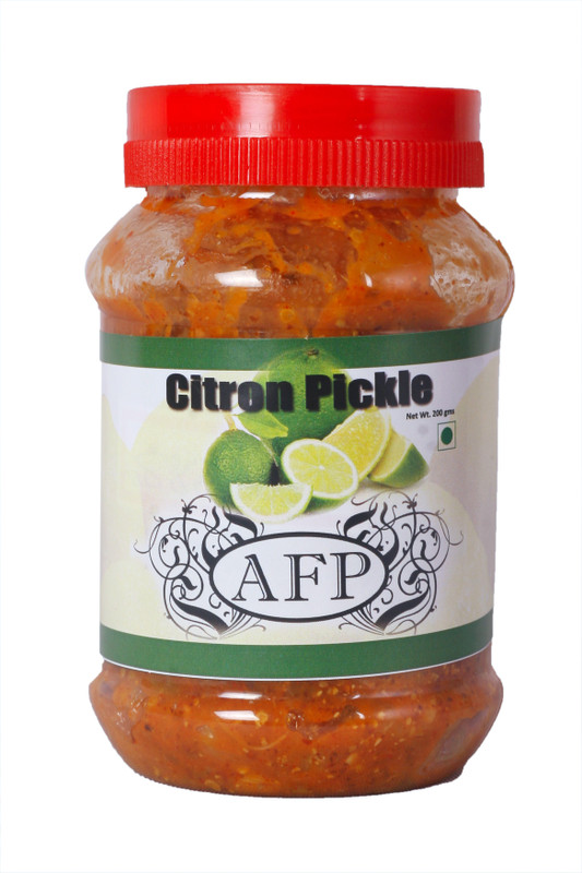 Anjania food products Citron Pickle Lemon Pickle(200 g, Pack of2)