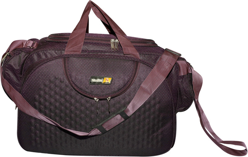 Nice Line (Expandable) Travel Duffle for men and women Travel Duffel Bag(Purple) Nice Line (Expandable) Travel Duffle for men and women Travel Duffel Bag(Purple)