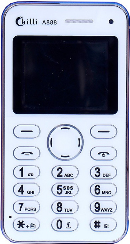 Chilli A888(White, Blue)