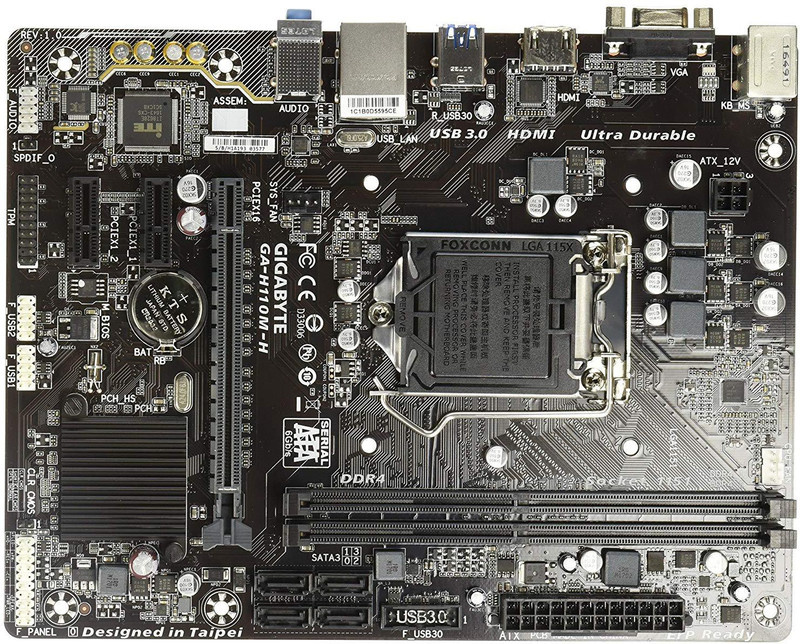 Gigabyte H110M-H Motherboard