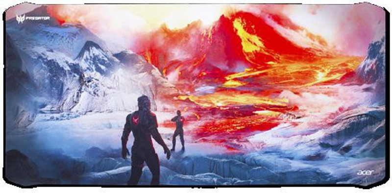 Acer Predator Magma Battle XXL Non Slip Base Mousepad(Multicolor)