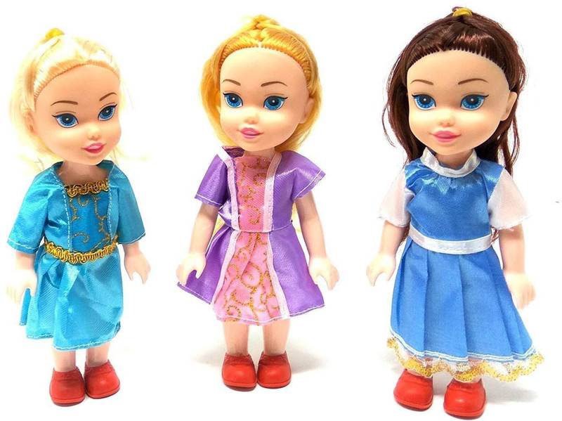 Small dolls with long hair 2025