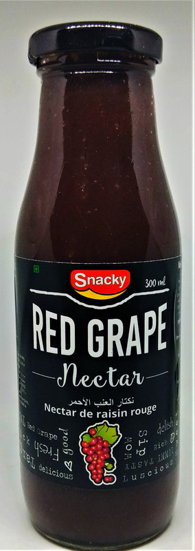 snacky RED GRAPE NECTAR(300 ml)
