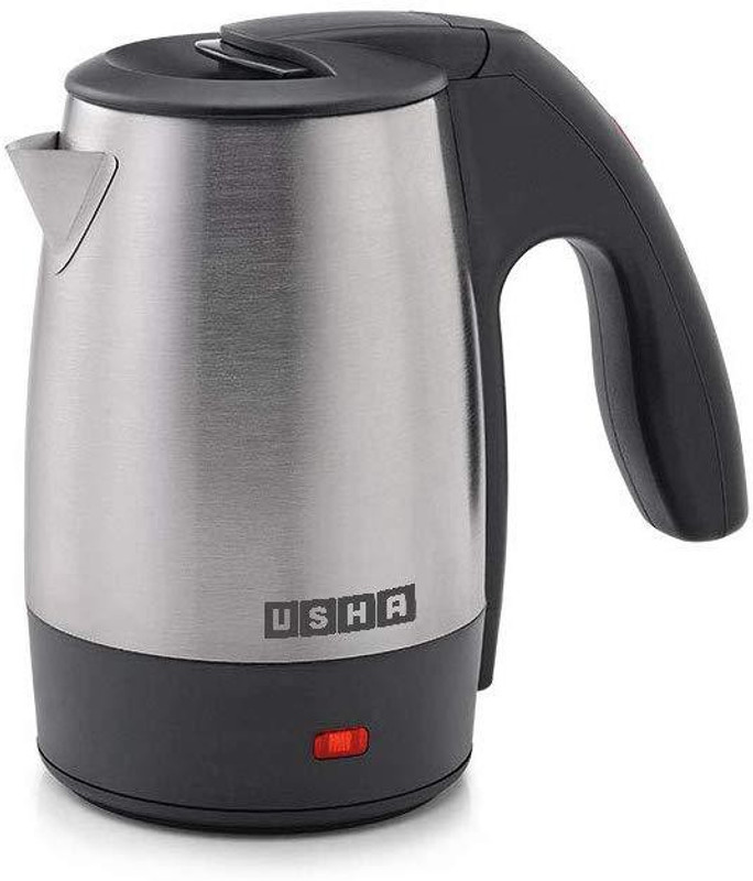Usha Ek-3705 Electric Kettle(0.5 L, Silver)