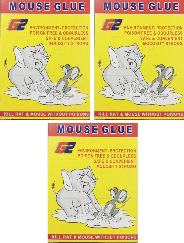 tashkurst Rat Catcher Adhesive Sticky Glue Pad - Non Toxic- Rat Terminator-3 PIECE