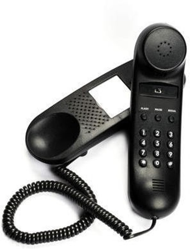 Beetel B25 Corded Landline Phone(Black, WARM GREY)
